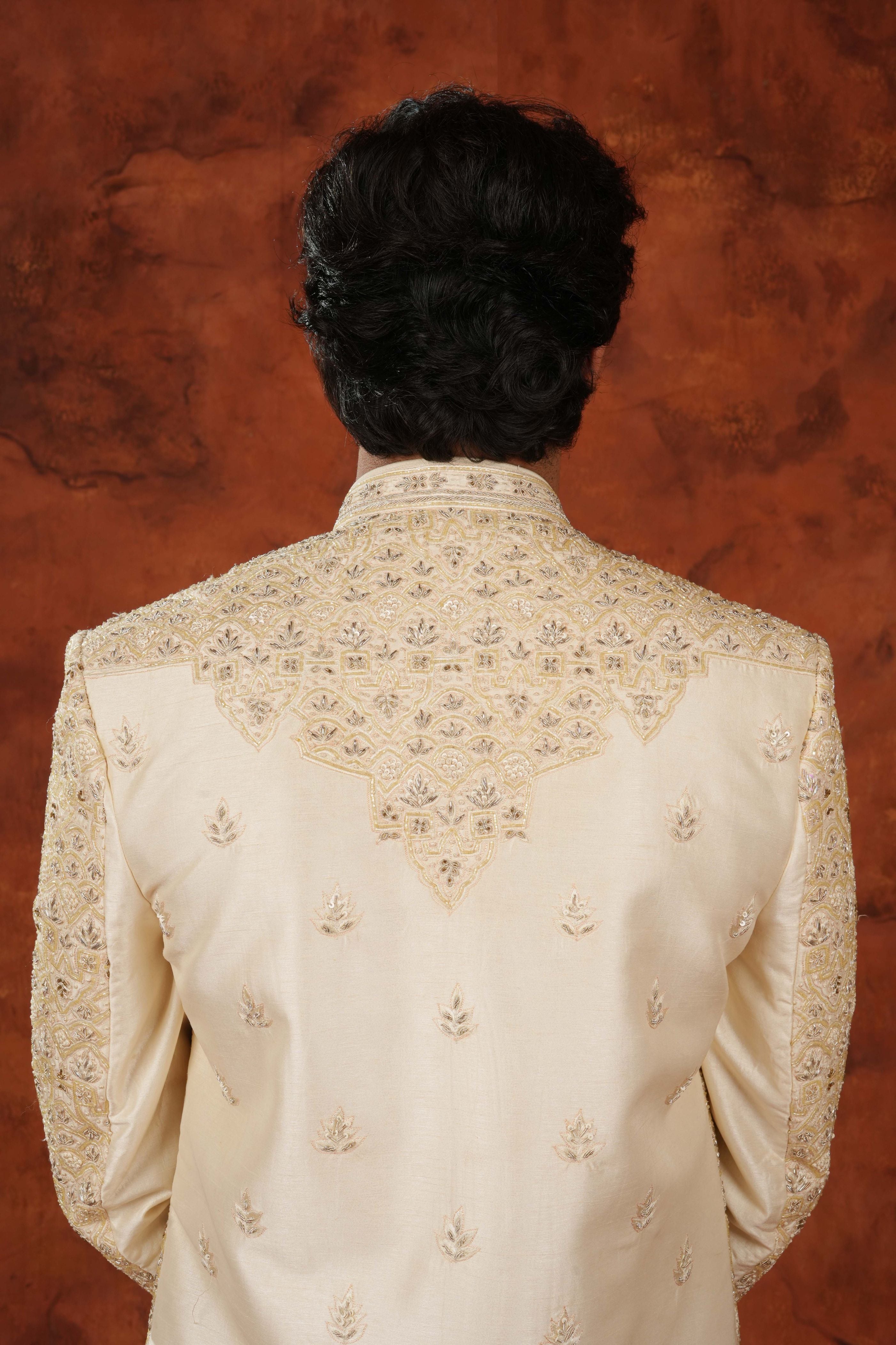 Zarin Brocade Sherwani Set