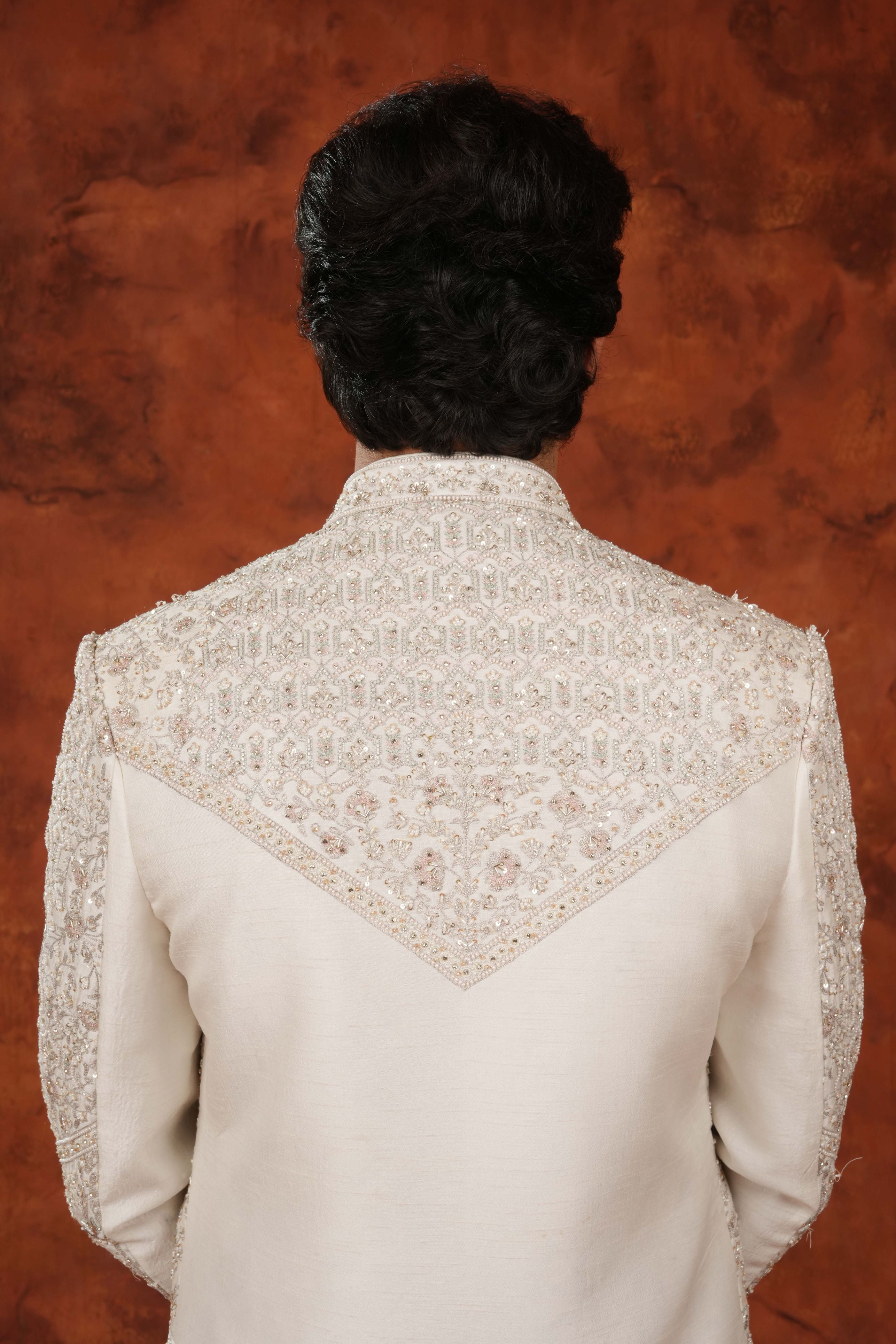 Utsav Ivory Sherwani Set