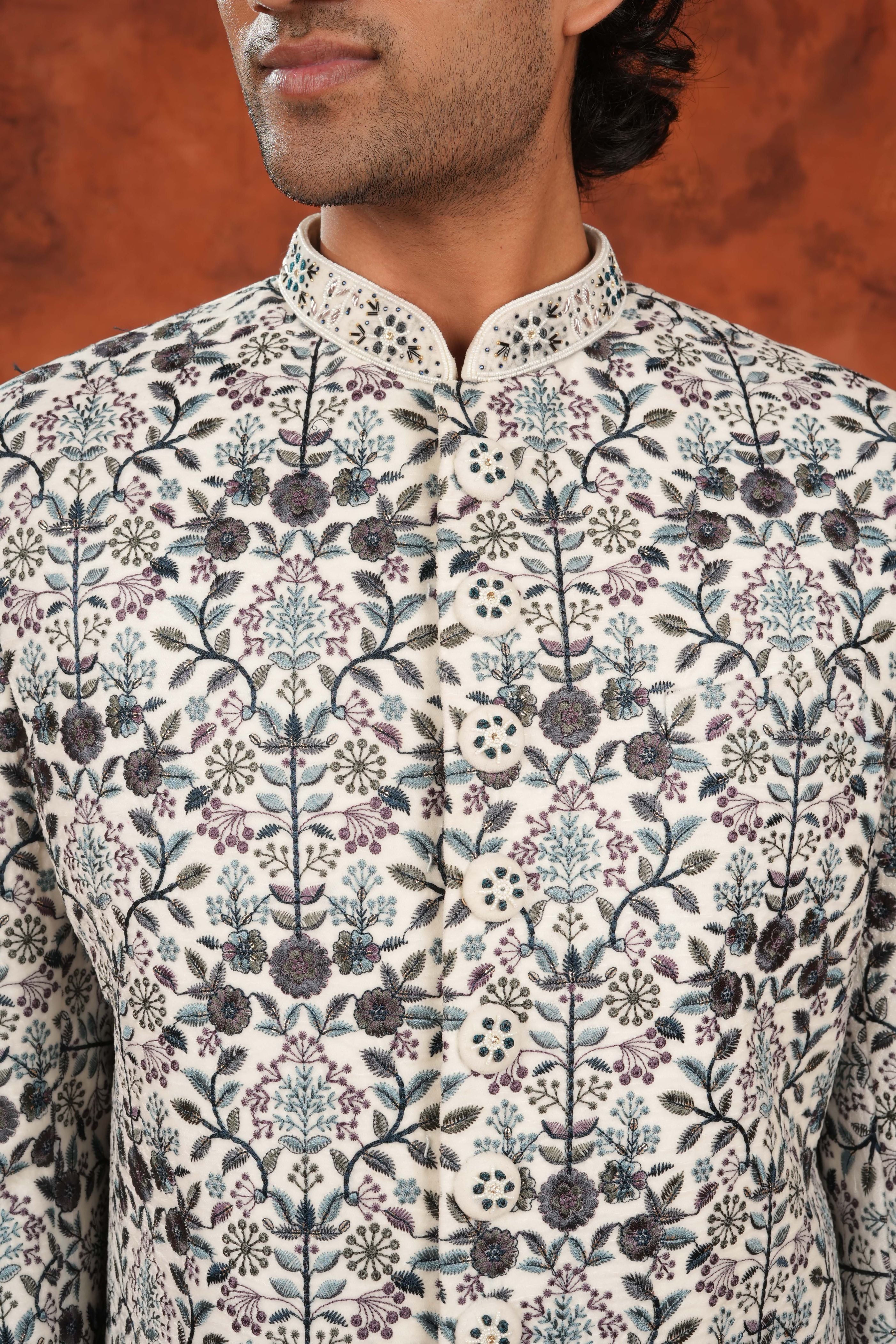 Midnight Garden  Indowestern
Suit