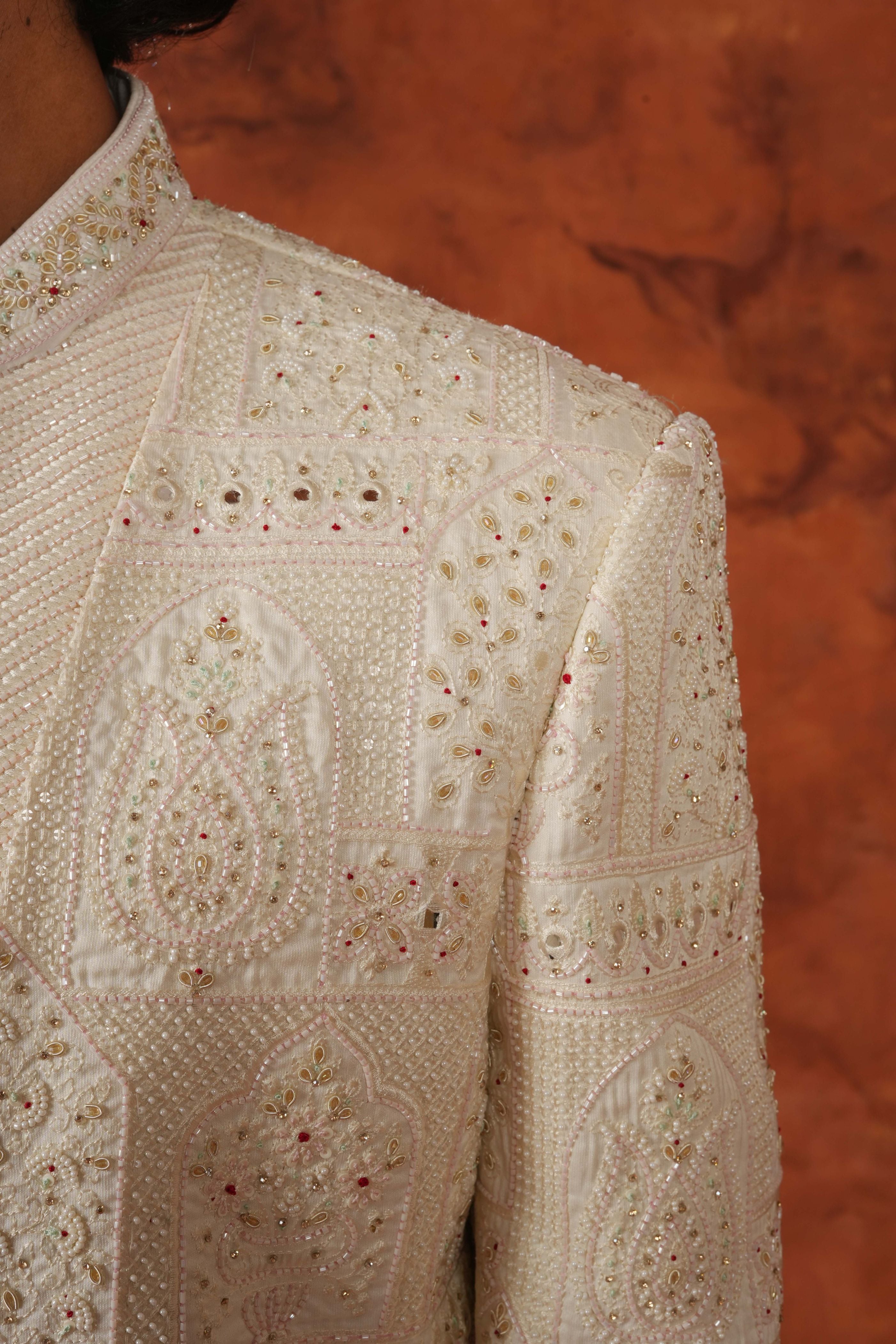 Ivory Heritage Sherwani Set