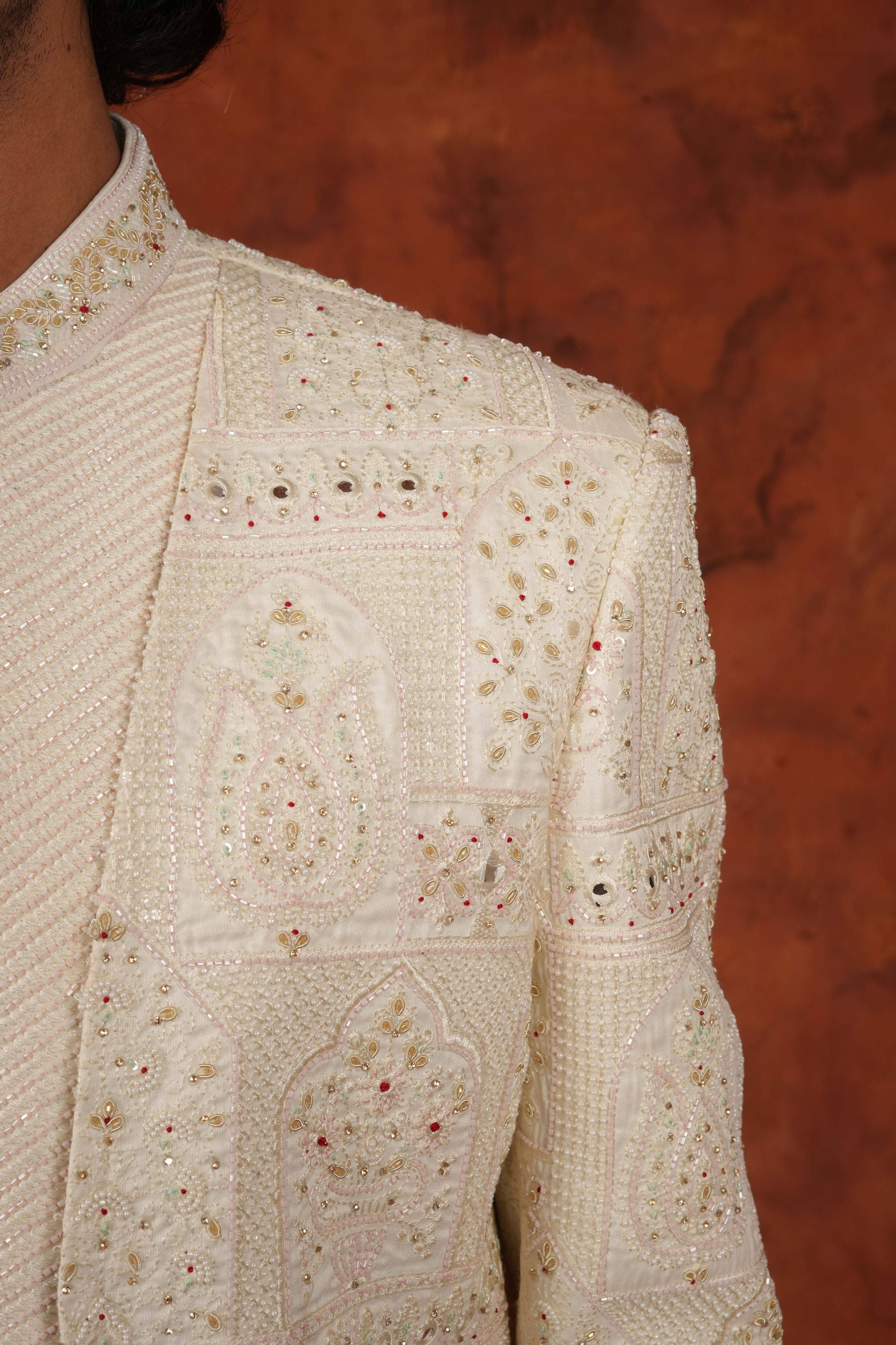 Ivory Heritage Sherwani Set