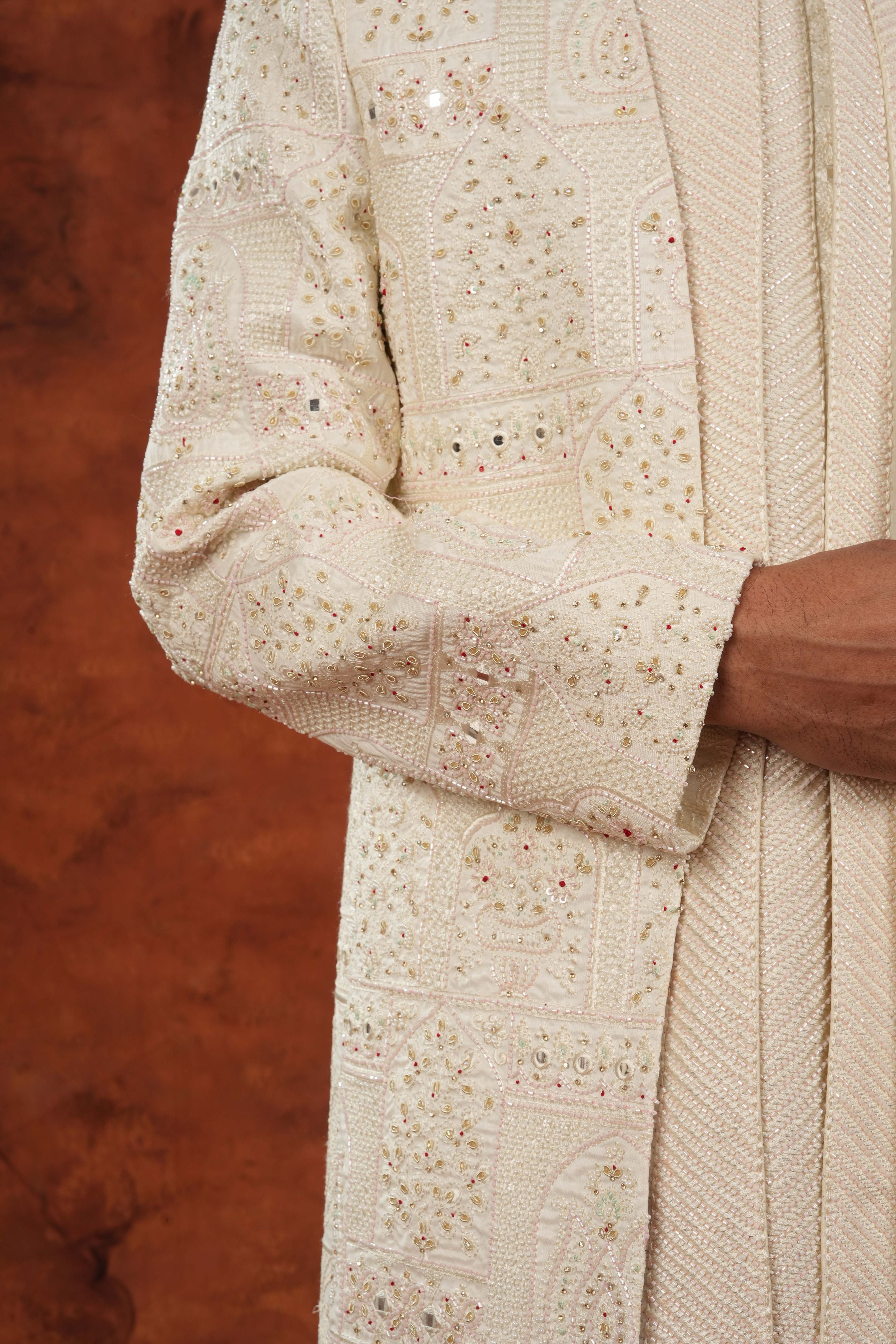 Ivory Heritage Sherwani Set