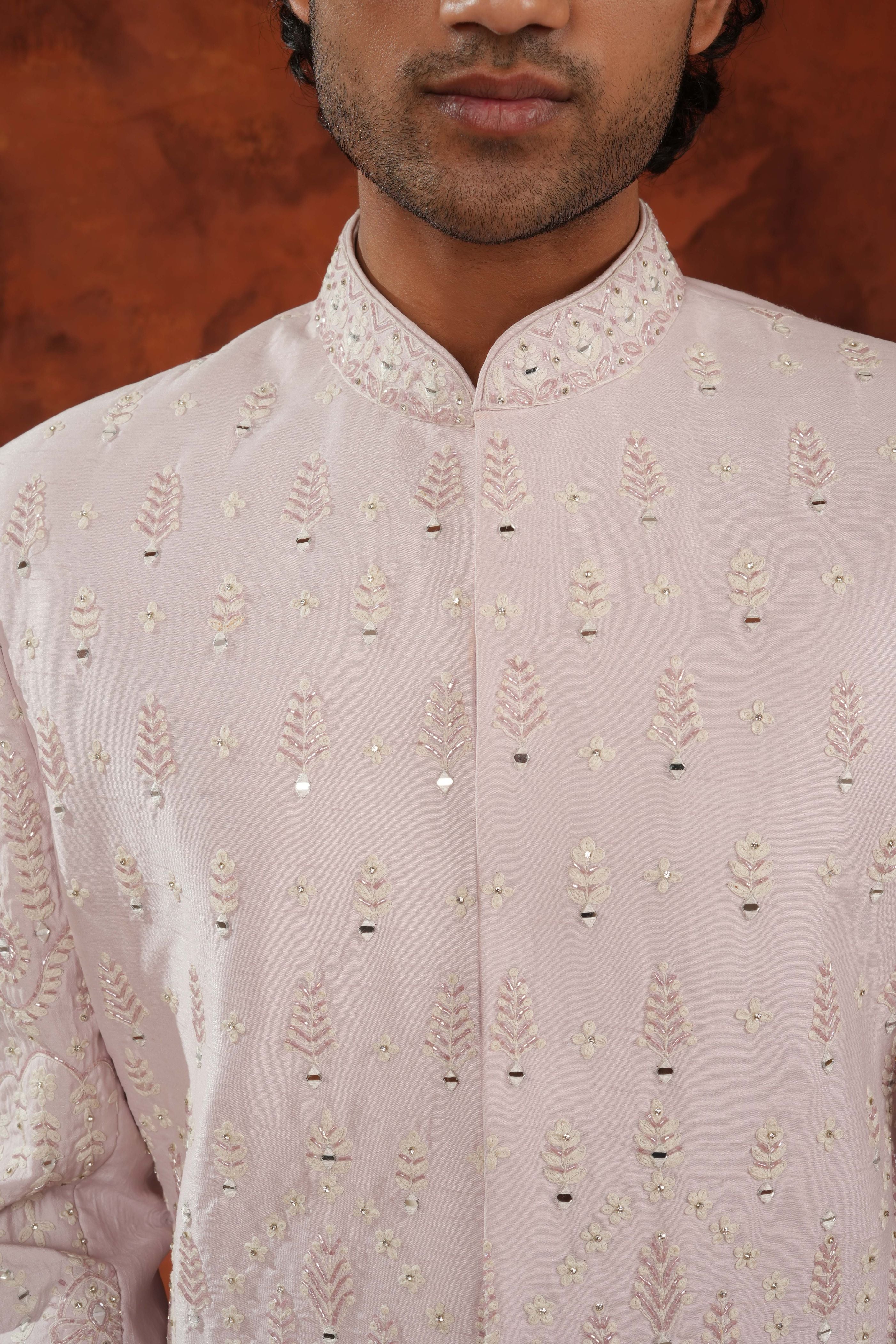Blush Mirage Sherwani Set
