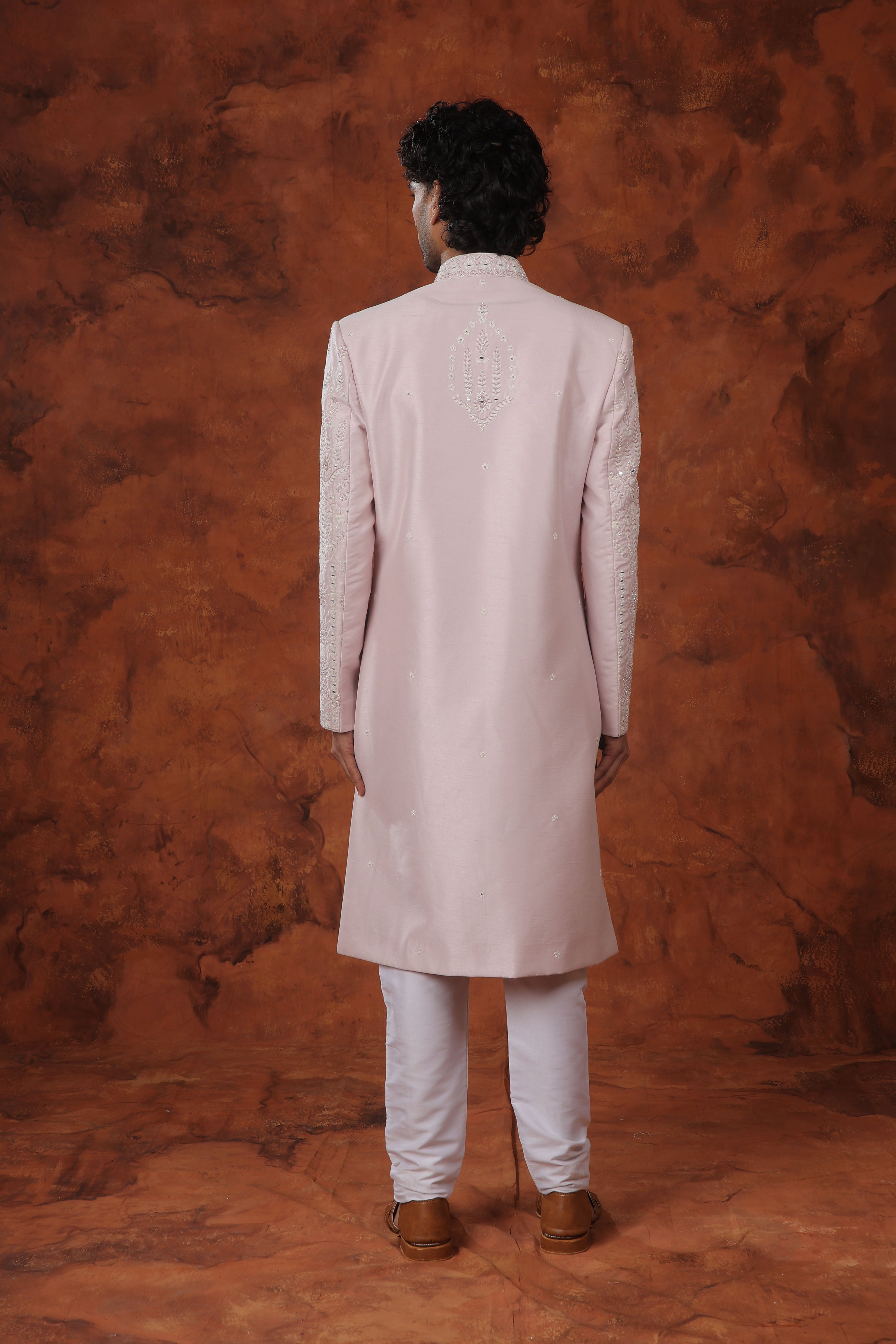 Blush Mirage Sherwani Set