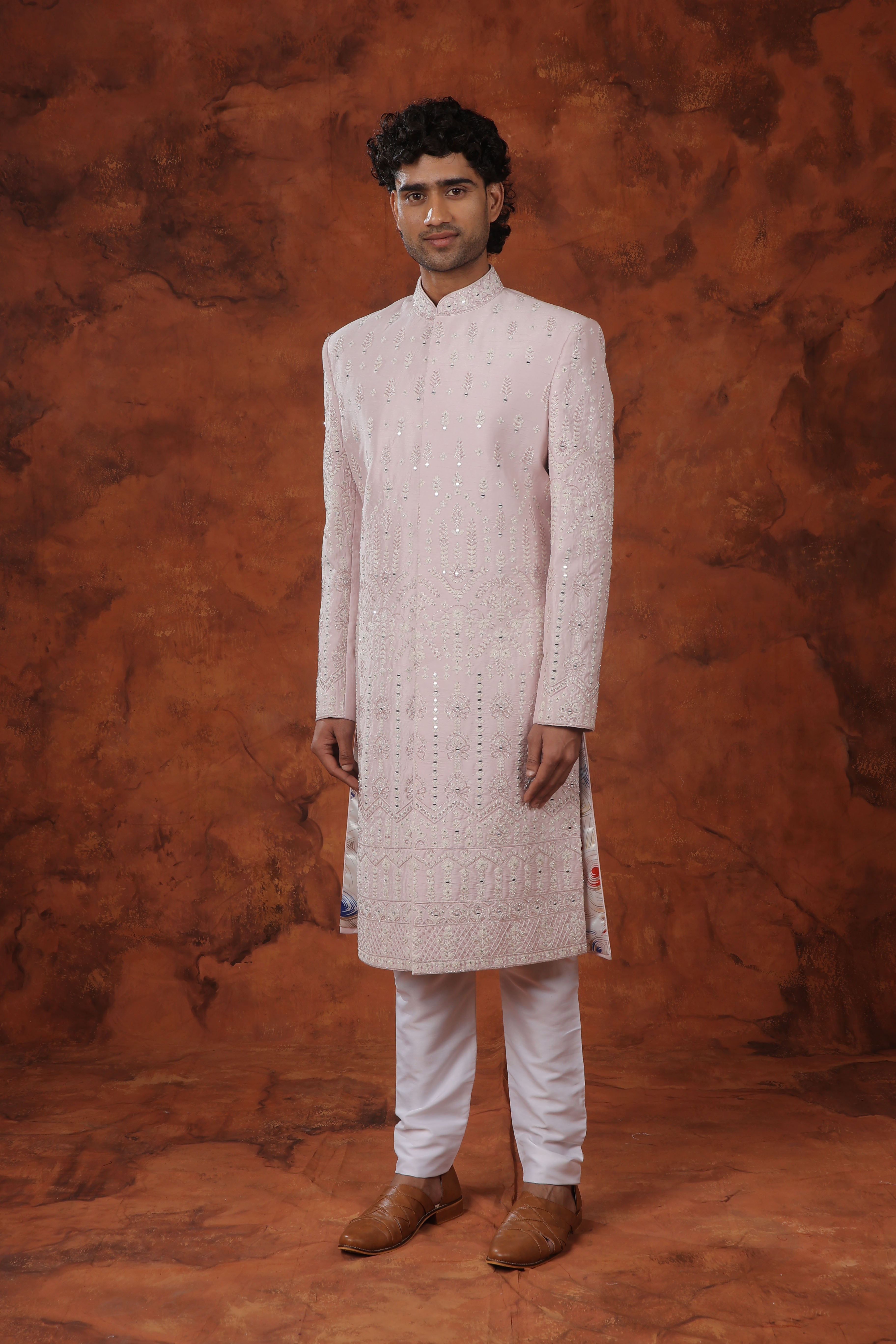 Blush Mirage Sherwani Set