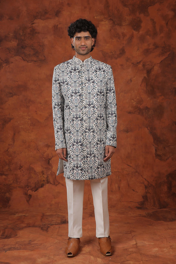 Midnight Garden  Indowestern
Suit