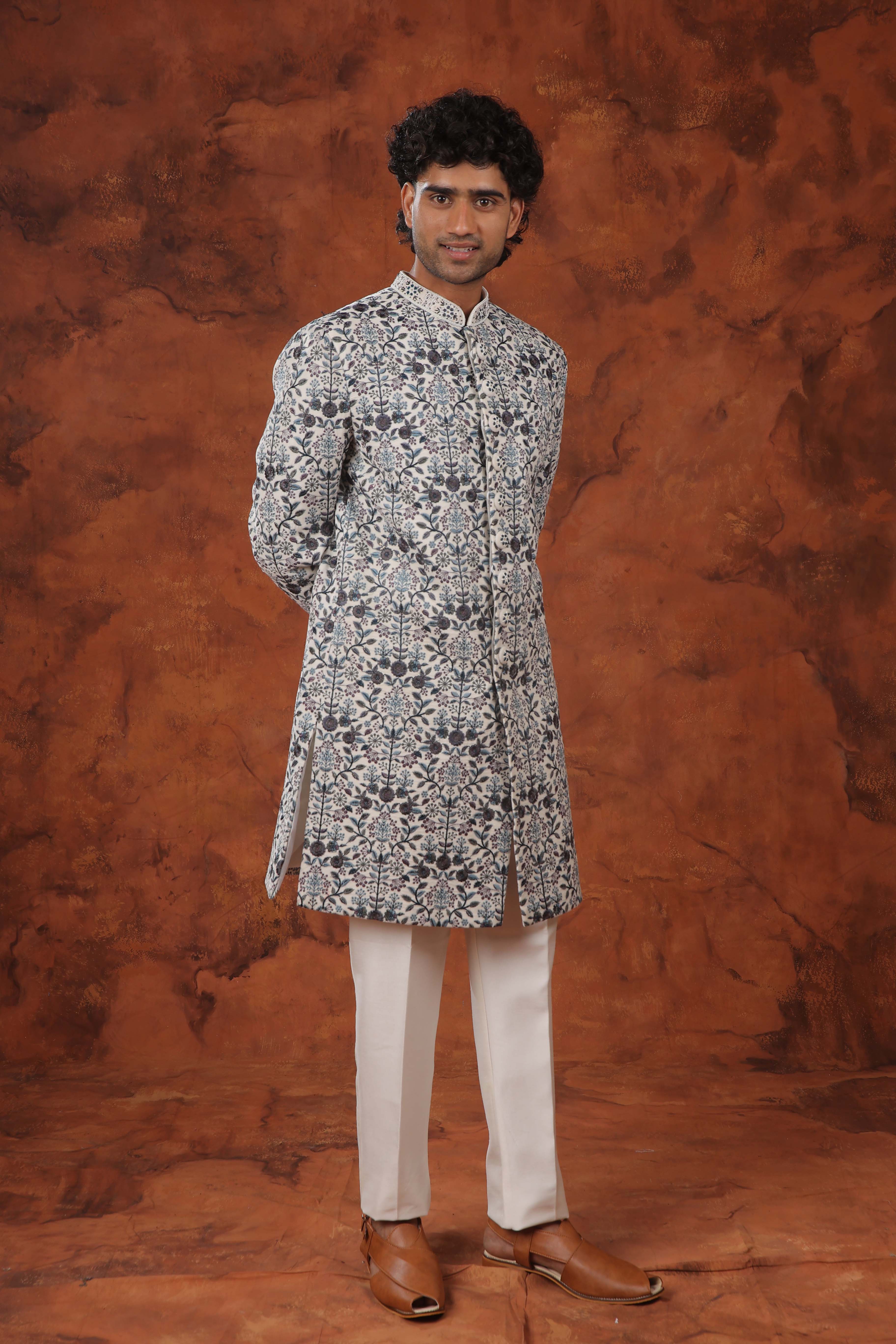 Midnight Garden  Indowestern
Suit