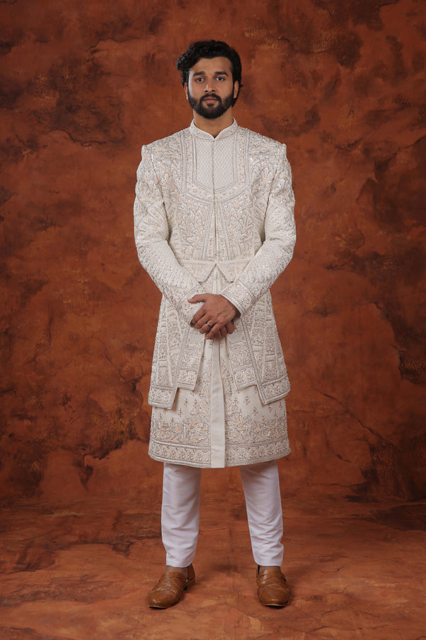 Ivory Legacy Sherwani Set