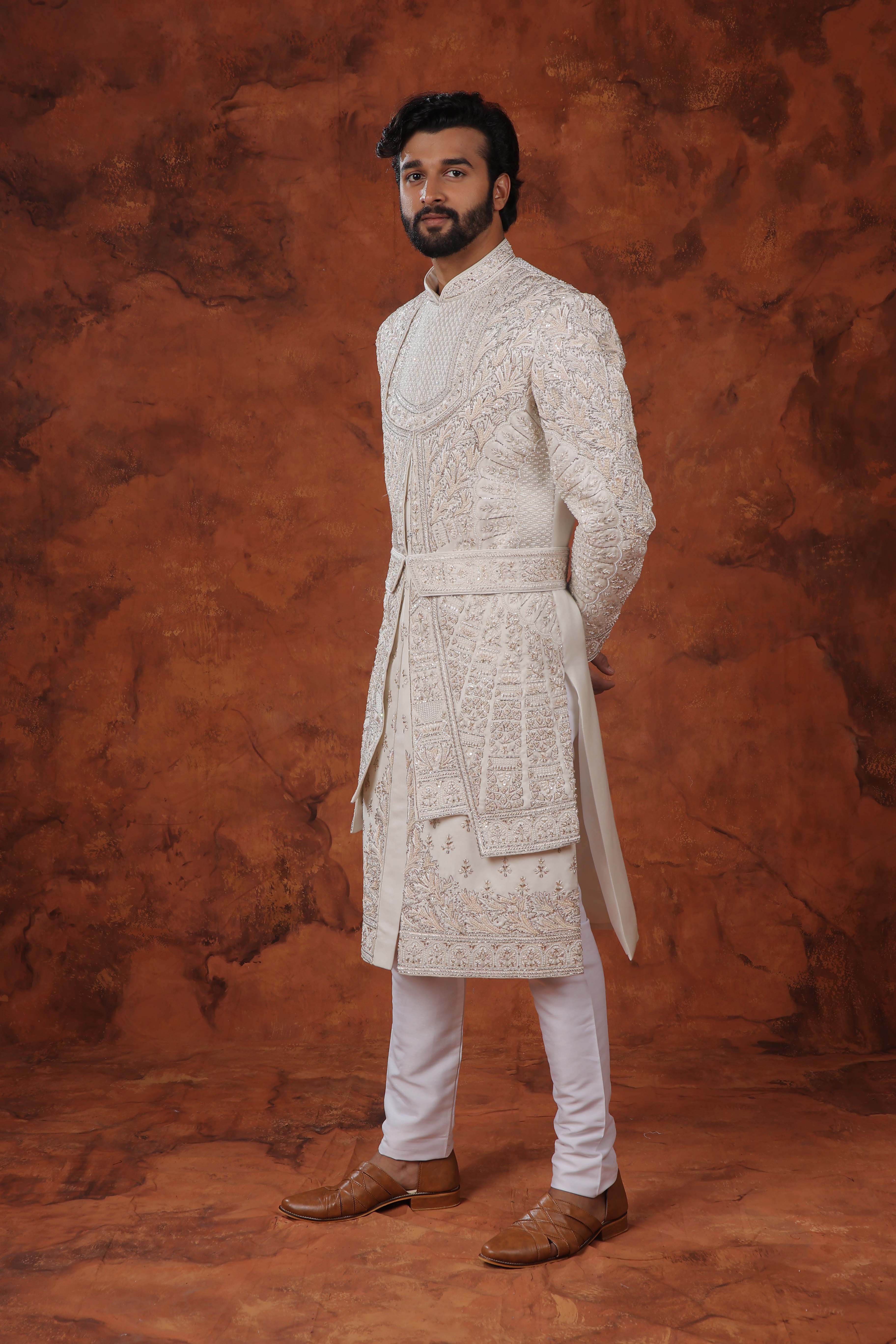 Ivory Legacy Sherwani Set