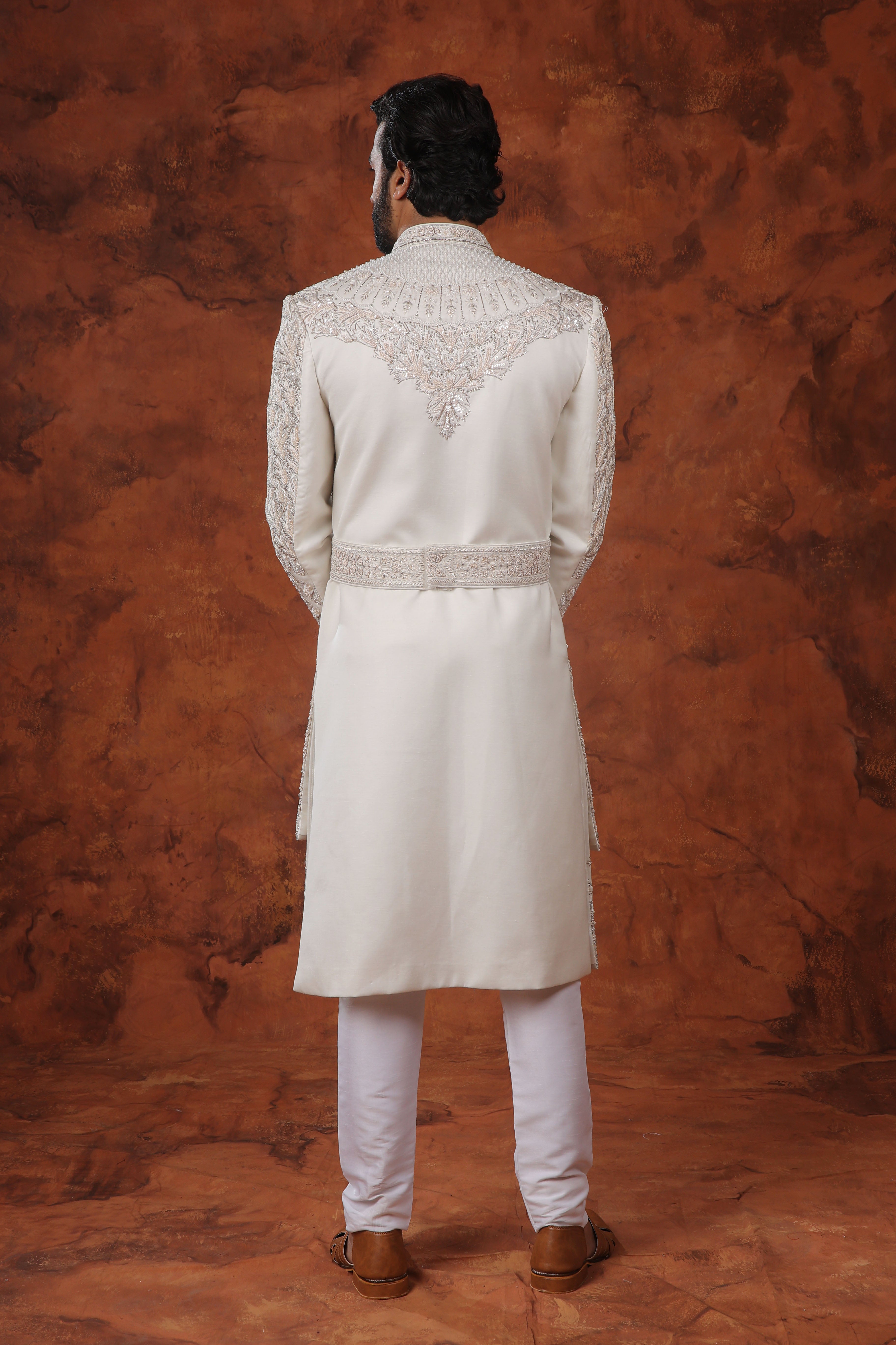 Ivory Legacy Sherwani Set